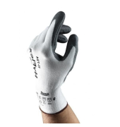 Arbeitshandschuhe HyFlex, Polyurethan, wei&szlig;, Gr&ouml;&szlig;e 8 / M