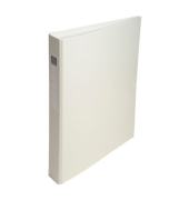 Ringbuch ohne 51388E, A4 4 Ringe 25mm Ring-Ø Karton, PP-kaschiert weiß