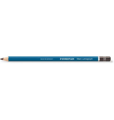 Bleistift-Set, 100-6B, 12x blau, 3,6mm, 6B