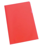 Sichthüllen 072-2345-003-51, A4, transparent genarbt, oben & rechts offen, 0,11mm