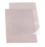 Ausweishülle, PP, oben offen, A4, 0,11 mm, transparent, genarbt