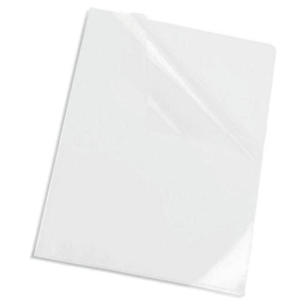 4022756000833 - Prospekthüllen 070-0280-009 A4 transparent genarbt oben & links offen 005mm 4022756000833 100 Stück