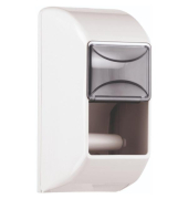 Toilettenpapierspender, classic twins top, für: 2 Rollen, weiß