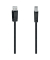 Anschlusskabel, USB AUSB B-STST, L: 3 m, schwarz
