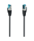 Patchkabel CAT 6a, 2 x RJ-45 - SteckerStecker, L: 10 m, schwarz
