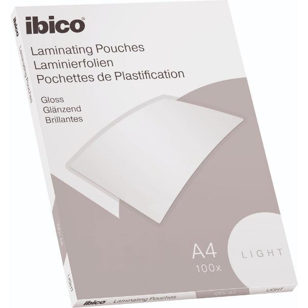 Ibico Laminierfolien Light 627308, A4, 154x216mm, 75mic, glänzend 4049793065779 Ibico 100 Stück