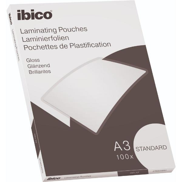 4049793065823 - Laminiertasche Standard A3 0125 mm farblos glänzend 4049793065823 ibico 100 Stück 4049793065823 - Laminiertasche Standard A3 0125 mm farblos glänzend 4049793065823 ibico 100 Stück