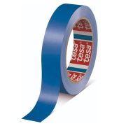 Packband, PVC, fest haftend, dennoch ablösbar, 25 mm x 66 m, blau