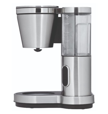 Kaffeemaschine 04 12310011, silber/schwarz, 800 Watt, 8 Tassen