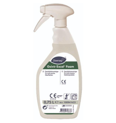 Desinfektionsreiniger 100941433 Oxivir Excel Foam, 750ml, Spr&uuml;hflasche