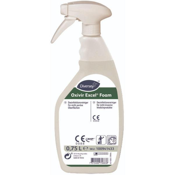7615400758821 - Desinfektionsreiniger Oxivir Excel Foam Schaum Sprühflasche 7615400758821 Diversey 7615400758821 - Desinfektionsreiniger Oxivir Excel Foam Schaum Sprühflasche 7615400758821 Diversey