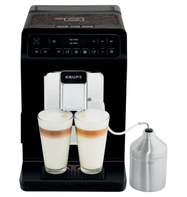 Kaffeevollautomat EA8918, schwarz, 1450 Watt, 2 Tassen