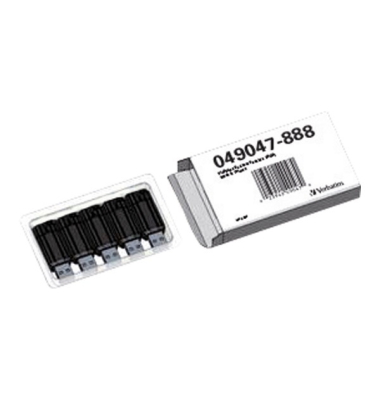 USB-Stick Pinstripe, Speicherkapazitä 32GB, schwarz