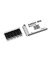 USB-Stick Pinstripe, Speicherkapazitä 32GB, schwarz