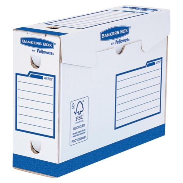 0043859702879 - Archivbox Bankers Box 4472702 A4 blau Karton 0043859702879 20 Stück