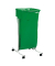 Abfalleimer, StahlKunststoff, 110 l, 450 x 400 x 853 mm, weiß
