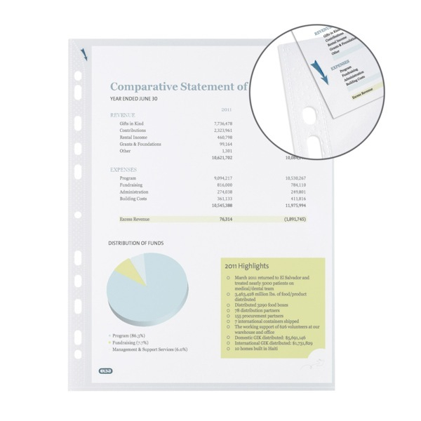 3045050081224 - Prospekthüllen QuickIn 400012939 extrabreit A4+ glasklar glatt oben offen 007mm 3045050081224 100 Stück