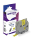 Schriftband K80010W4, 12mm x 8m, schwarz/gelb, laminiert, kompatibel zu P-touch TZe-631