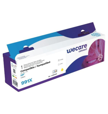 Druckerpatrone K20801W4 K20801W4 (kompatibel zu HP 991X/M0J98AE), gelb, ca. 17000 Seiten