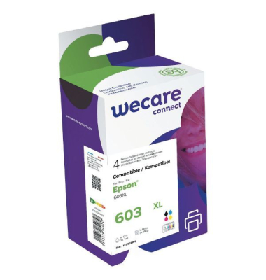 Druckerpatrone K10539W4 K10539W4 (kompatibel mit Epson 603XL), 4 Farben, ca. 550 Seiten, 800 Seiten