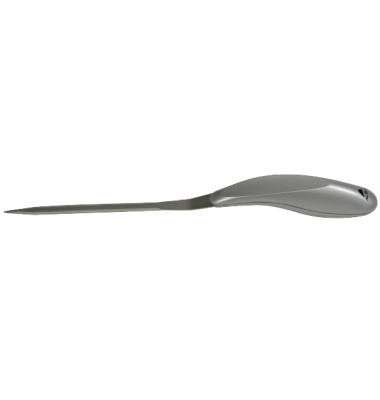 Brieföffner Oulcut M, Länge: 242mm, grau-metallic