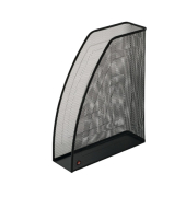 Stehsammler Mesh MESHMAG N, A4, schwarz, Metall, 85mm