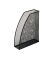 Stehsammler Mesh A4 aus Metall schwarz