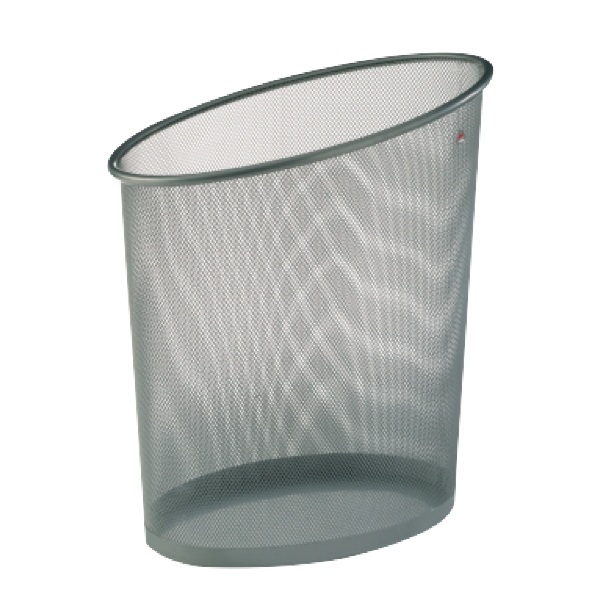 3129710009039 - Papierkorb Mesh Fassungsvermögen 20 Liter silber 3129710009039 ALBA