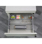 Schubladeneinsatz Mesh, silber