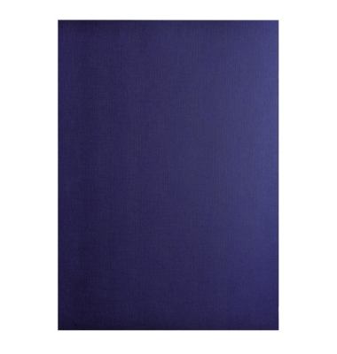 Einbanddeckel 2752C, A4, Leinenstruktur, blau