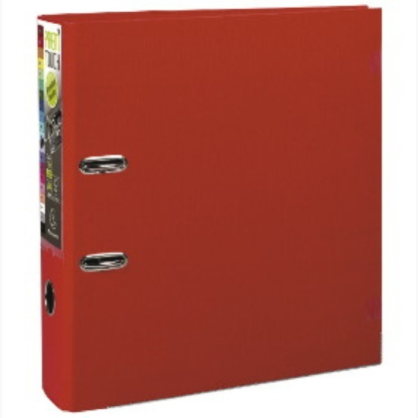 3130630533450 - Ordner Prem Touch 53345E A4 80mm breit Kunststoff vollfarbig rot 3130630533450 EXACOMPTA