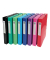 Heftbox Iderama 59929E, A4 schwarz/gr&uuml;n/hellgr&uuml;n/hellblau/blau/violett/rosa/rot, 4cm F&uuml;llh&ouml;he, Karton 600g