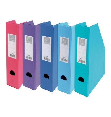 Stehsammler Opaque 90170E, A4, mehrfarbig, Kunststoff, 70mm