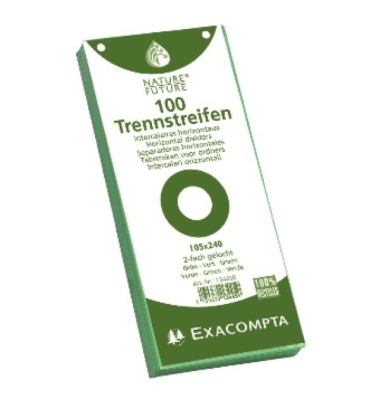 Trennstreifen 13445B Forever grün 180g gelocht 24x10,5cm 
