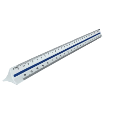 Dreikantmaßstab 240014, Länge: 30cm, Architekt 4
