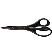 Schere 6861104, Länge: 170mm, Titaniumbeschichtung, schwarz