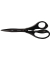 Universalschere Advanced, Metall, titanbeschichtet, 17cm, schwarz
