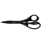 Schere 6861106, Länge: 210mm, Titaniumbeschichtung, schwarz