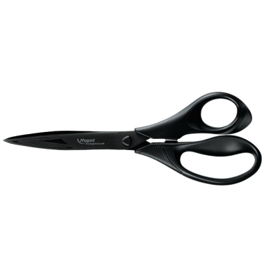 Schere 6861106, Länge: 210mm, Titaniumbeschichtung, schwarz