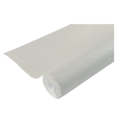 Tischl&auml;ufer R912001I, wei&szlig; / Uni, 120cm x 20m