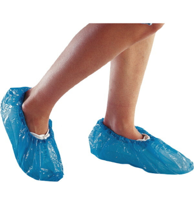 Überschuhe, blau