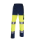 Warnschutzarbeitshose, Warnschutz, Mann/Unisex, neongelb/marieneblau, Größe 3XL