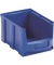 Sichtlagerkasten STAR 3 B außen: 233x154x125mm Polypropylen blau