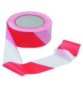 Absperrband Viso RSNA 01 RB, 50mm x 100m, rot/weiß