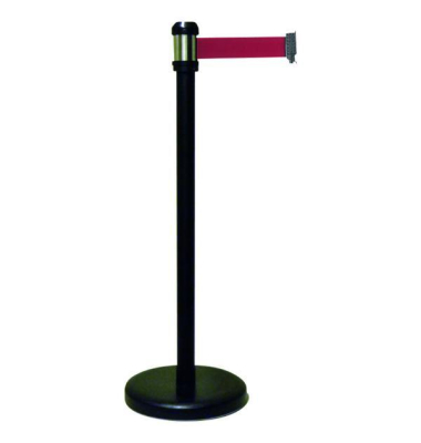 Gurtabspe RS2BKRE, mit 2m Gurt, mit Bremse, Höhe: 980mm, rot