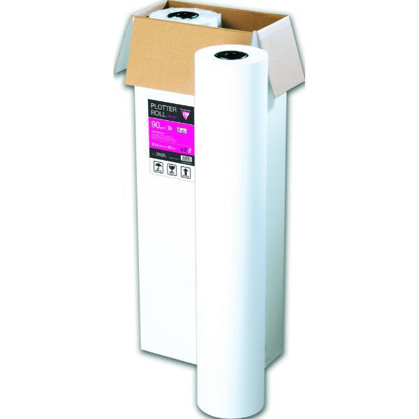 3329680265200 - Plotterpapier Clairjet Universal 2652C A0+ 914mm x 45m hochweiß 90g 3329680265200 2 Stück
