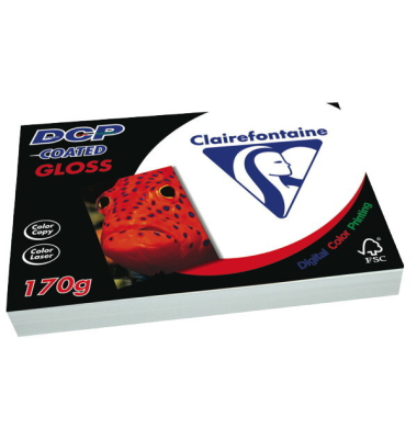 Farblaserpapier DCP Coated 6851C A4 170g wei&szlig; gl&auml;nzend