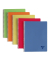 Notizbuch 328126C, Linicolor, farbig sortiert, A4, kariert, 90g, 90 Blatt / 180 Seiten
