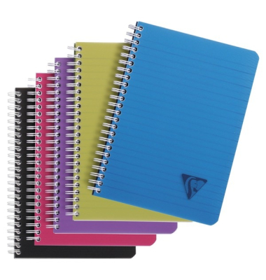 Collegeblock 329546C Linicolor, Lineatur 6 / liniert, A5, 90g, sortiert, 80 Blatt