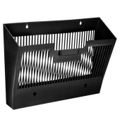 Wandbriefkorb First 1201230011, A4, schwarz, Polystyrol